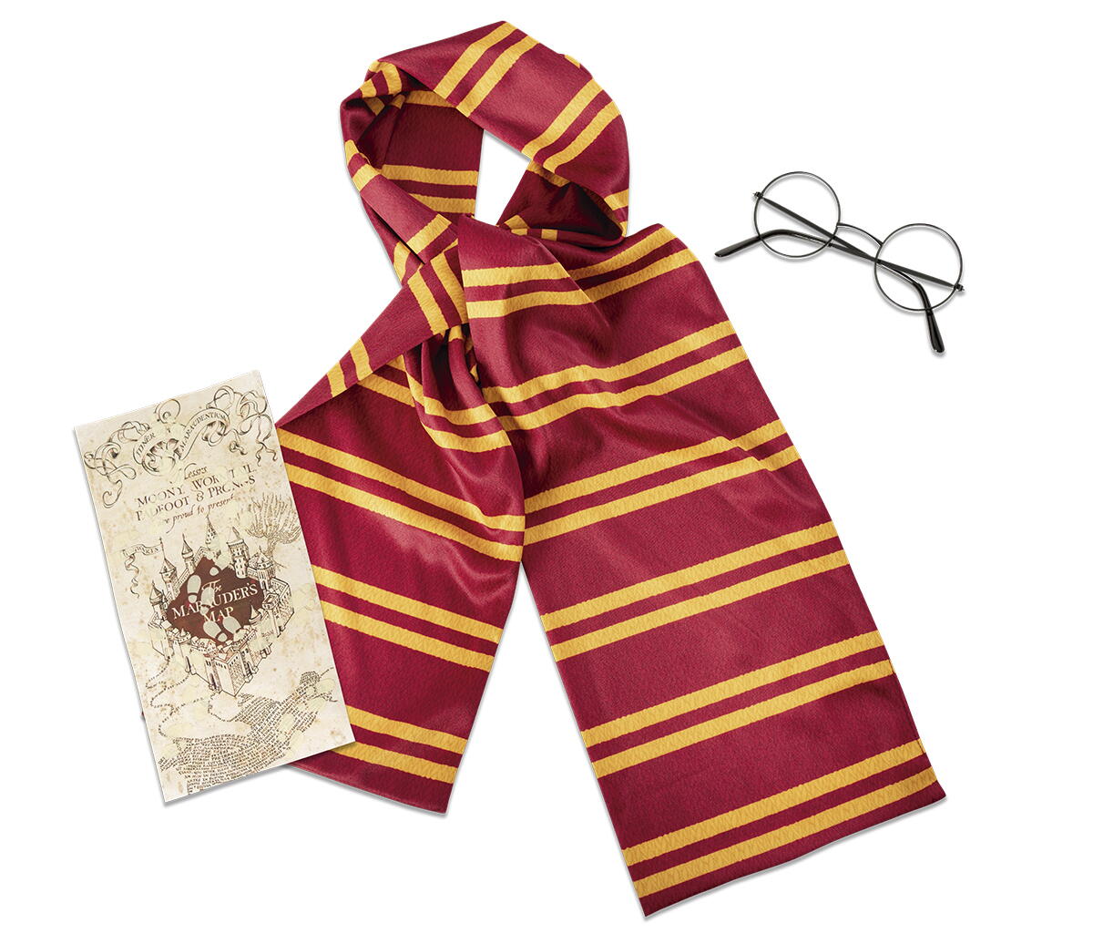 ACCESORII HARRY POTTER - ESARFA, OCHELARI & HARTA - RUBIE'S (301749)