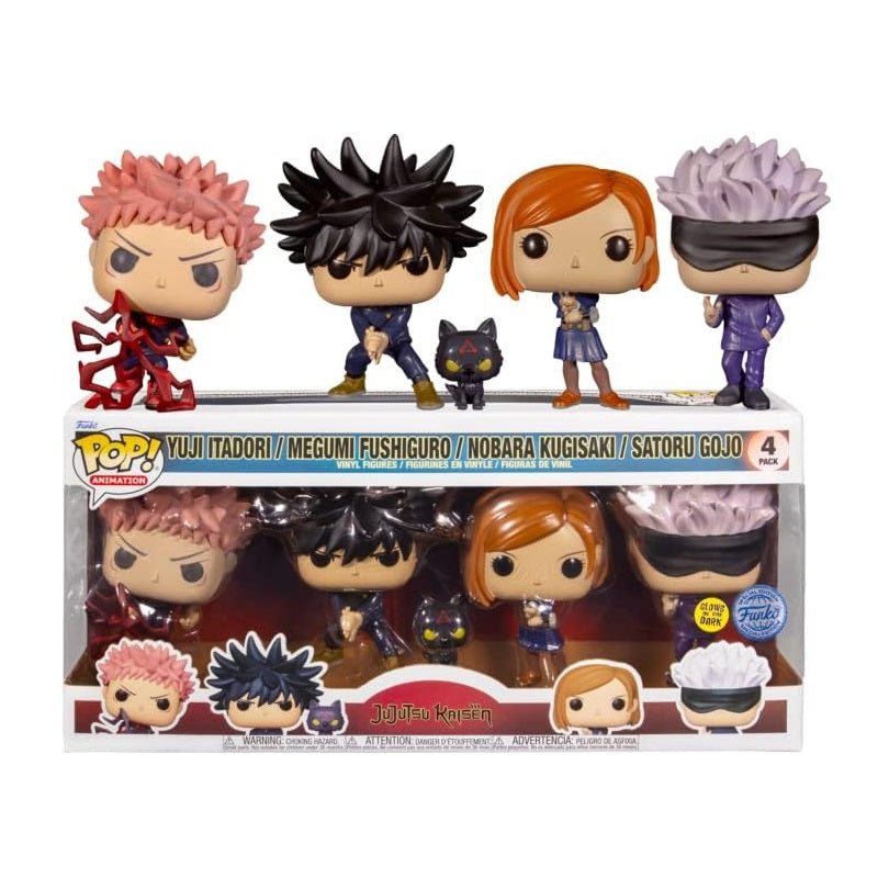 FUNKO POP ANIMATION: JUJUTSU KAISEN S1 4PK - FUNKO (66841)