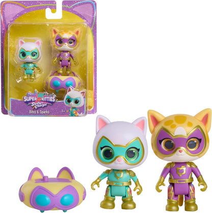 SUPERKITTIES - SET DE JOACA CU 2 FIGURINE SI ACCESORII, DIVERSE MODELE (67030)