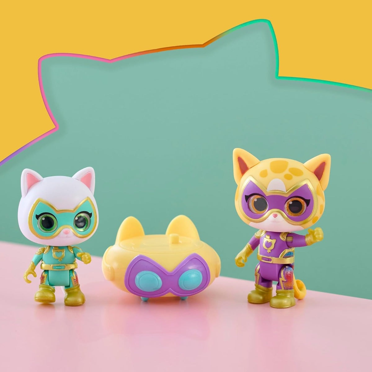 SUPERKITTIES - SET DE JOACA CU 2 FIGURINE SI ACCESORII, DIVERSE MODELE (67030)