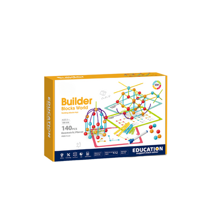 SET DE CONSTRUCTIE STEAM - FORME 3D ( 140 PIESE) - BUFNITEL (188-638)