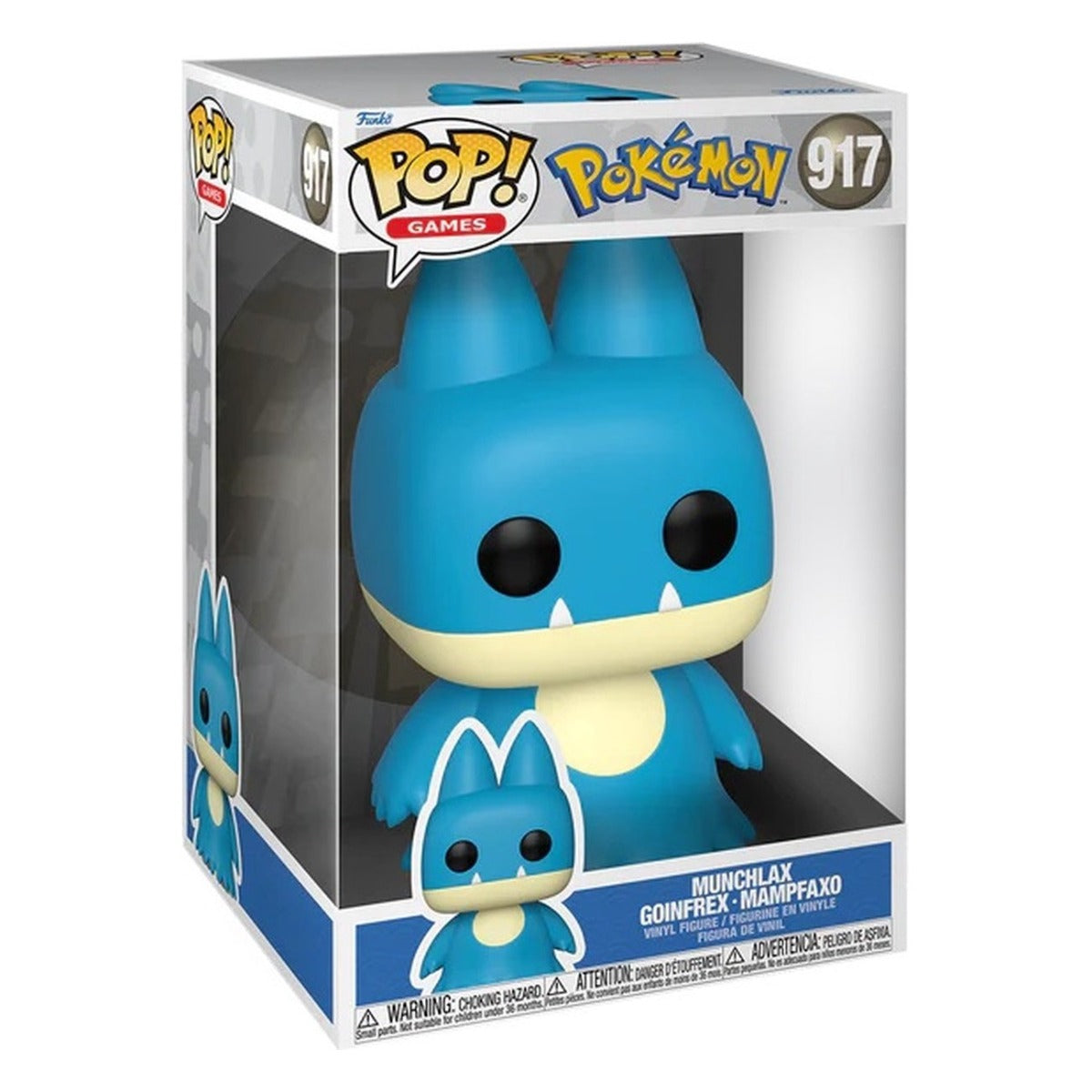 FUNKO POP JUMBO: POKEMON- MUNCHLAX(EMEA) - FUNKO (69087)