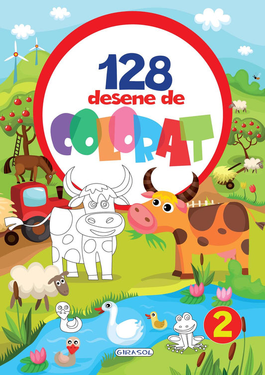 128 DESENE DE COLORAT 2 - GIRASOL (978-606-024-069-3)