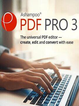 ASHAMPOO PDF PRO 3 (1 PC, LIFETIME) - PC - OFFICIAL WEBSITE - MULTILANGUAGE - WORLDWIDE