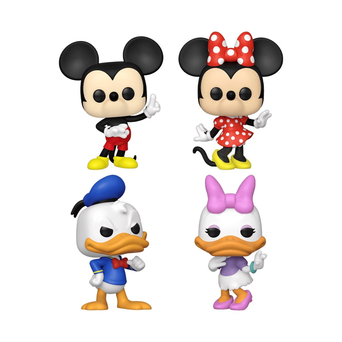 FUNKO POP DISNEY: DISNEY CLASSICS - 4PK - MICKEY / MINNIE / DONALD / DAISY - FUNKO (70339)