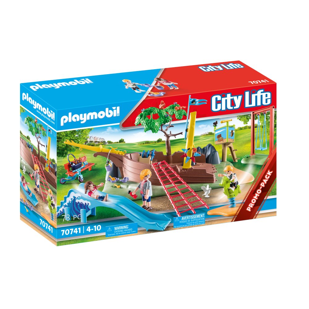 PLAYMOBIL - AVENTURA IN LOCUL DE JOACA - PLAYMOBIL CITY LIFE (PM70741)