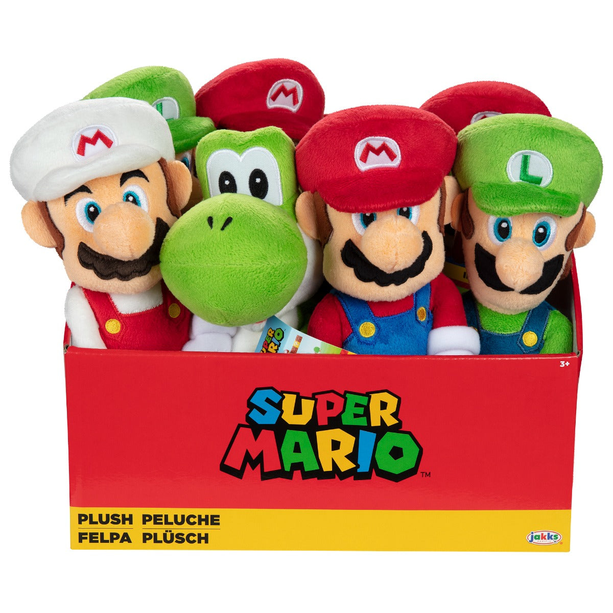 NINTENDO MARIO - JUCARIE DE PLUS, 20 CM, S1, DIVERSE PERSONAJE - NINTENDO (409474)