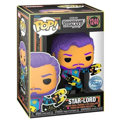 FUNKO POP VINYL: GOTG3- STAR-LORD (BLKLT) - FUNKO (71121)