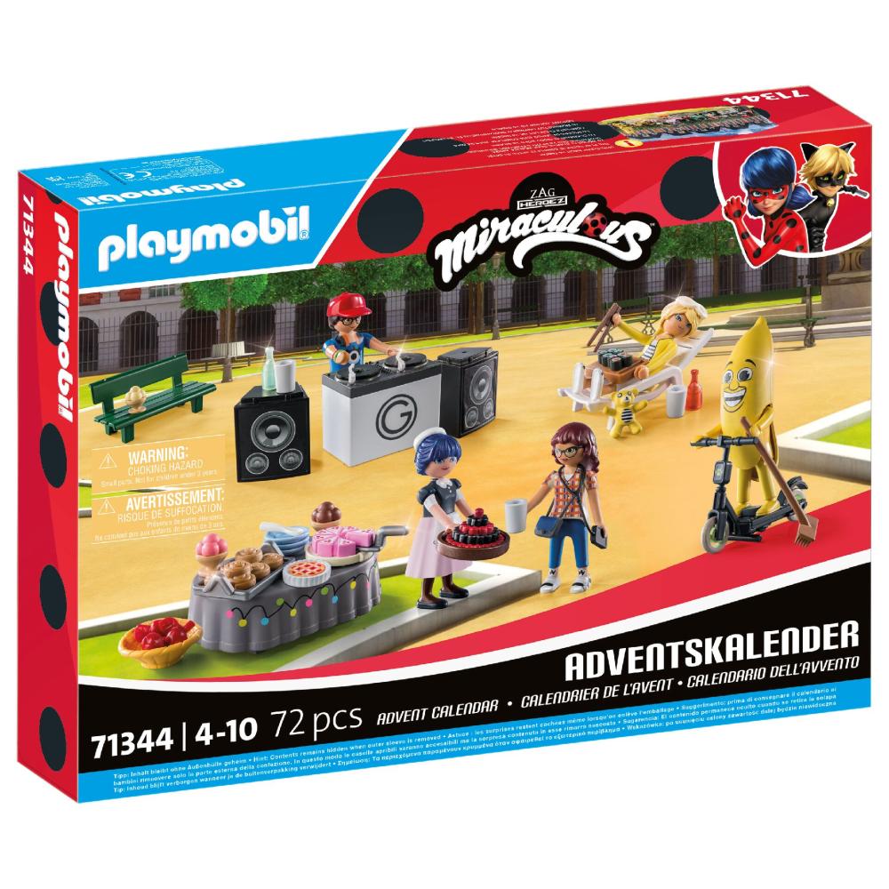 PLAYMOBIL - CALENDAR CRACIUN MIRACULOUS PICNIC IN PARIS - PLAYMOBIL CHRISTMAS (PM71344)