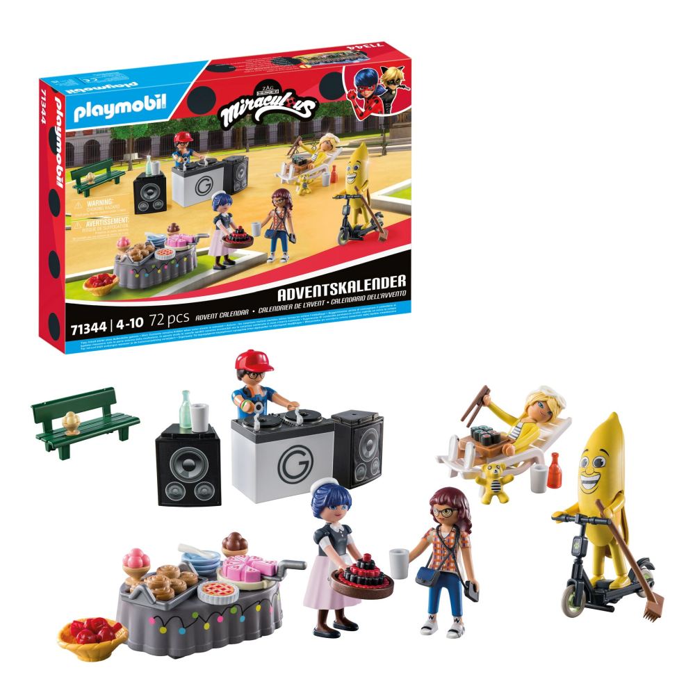 PLAYMOBIL - CALENDAR CRACIUN MIRACULOUS PICNIC IN PARIS - PLAYMOBIL CHRISTMAS (PM71344)