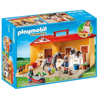 SET PORTABIL GRAJD DE CAI - PLAYMOBIL COUNTRY (PM71393)