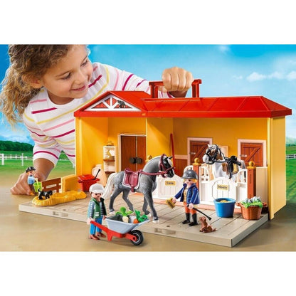 SET PORTABIL GRAJD DE CAI - PLAYMOBIL COUNTRY (PM71393)