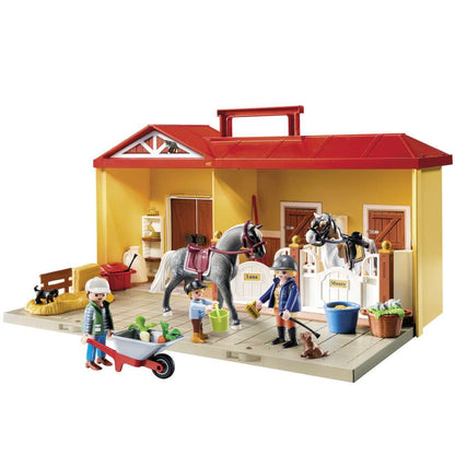 SET PORTABIL GRAJD DE CAI - PLAYMOBIL COUNTRY (PM71393)