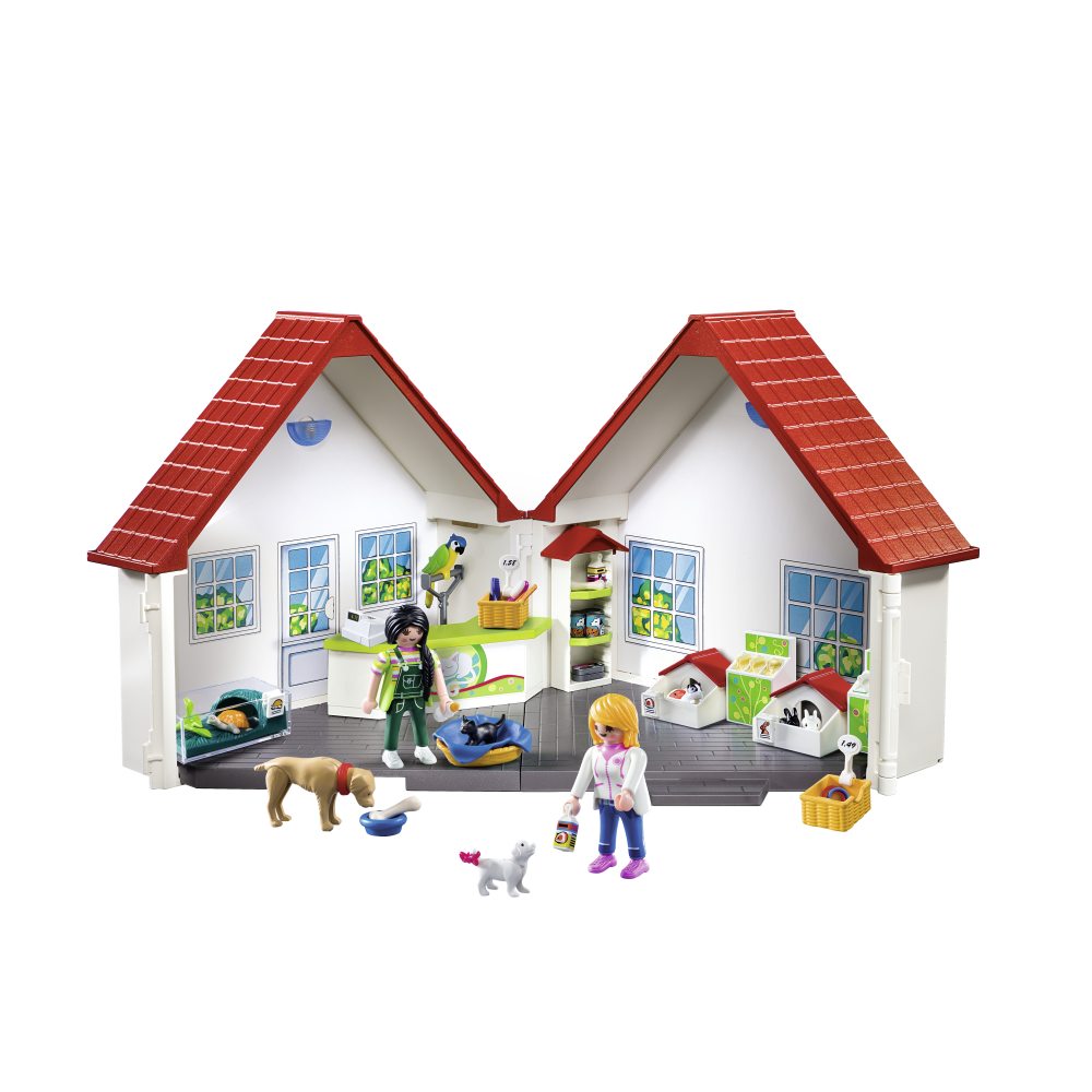 SET PORTABIL CLINICA VETERINARA - PLAYMOBIL CITY LIFE (PM71396)