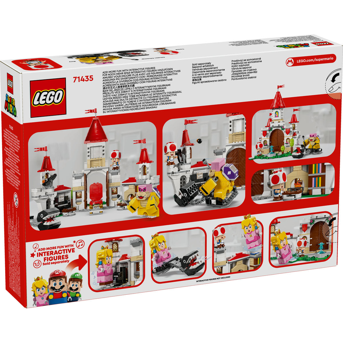 BATALIA CU ROY LA CASTELUL LUI PEACH - LEGO SUPER MARIO (71435)