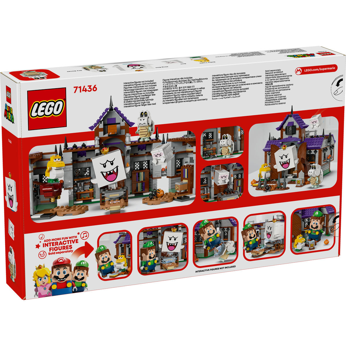 CONACUL BANTUIT AL LUI KING BOO - LEGO SUPER MARIO (71436)