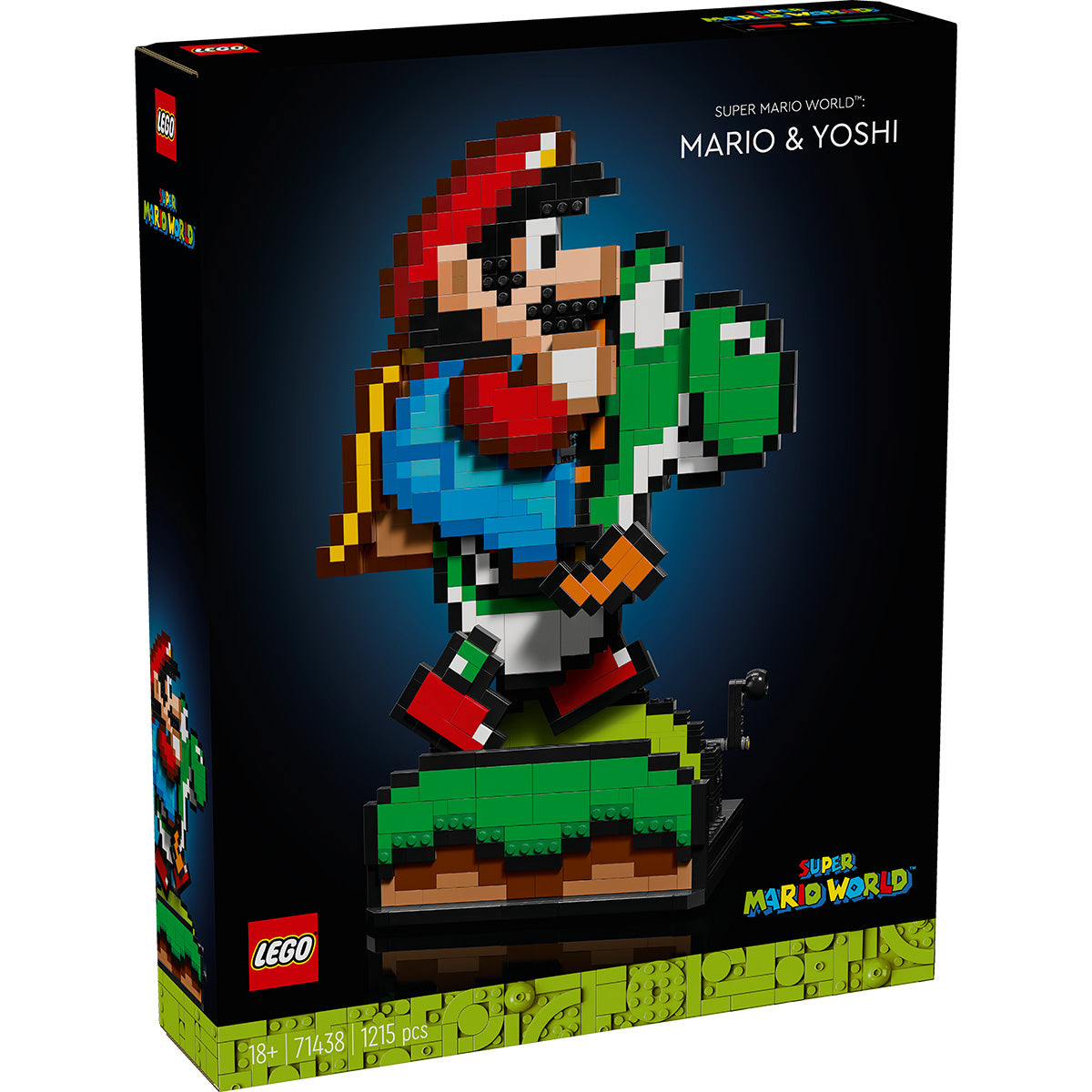 SUPER MARIO WORLD™: MARIO SI YOSHI - LEGO SUPER MARIO (71438)