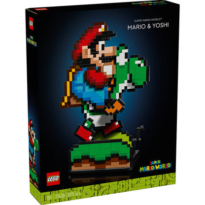 SUPER MARIO WORLD™: MARIO SI YOSHI - LEGO SUPER MARIO (71438)