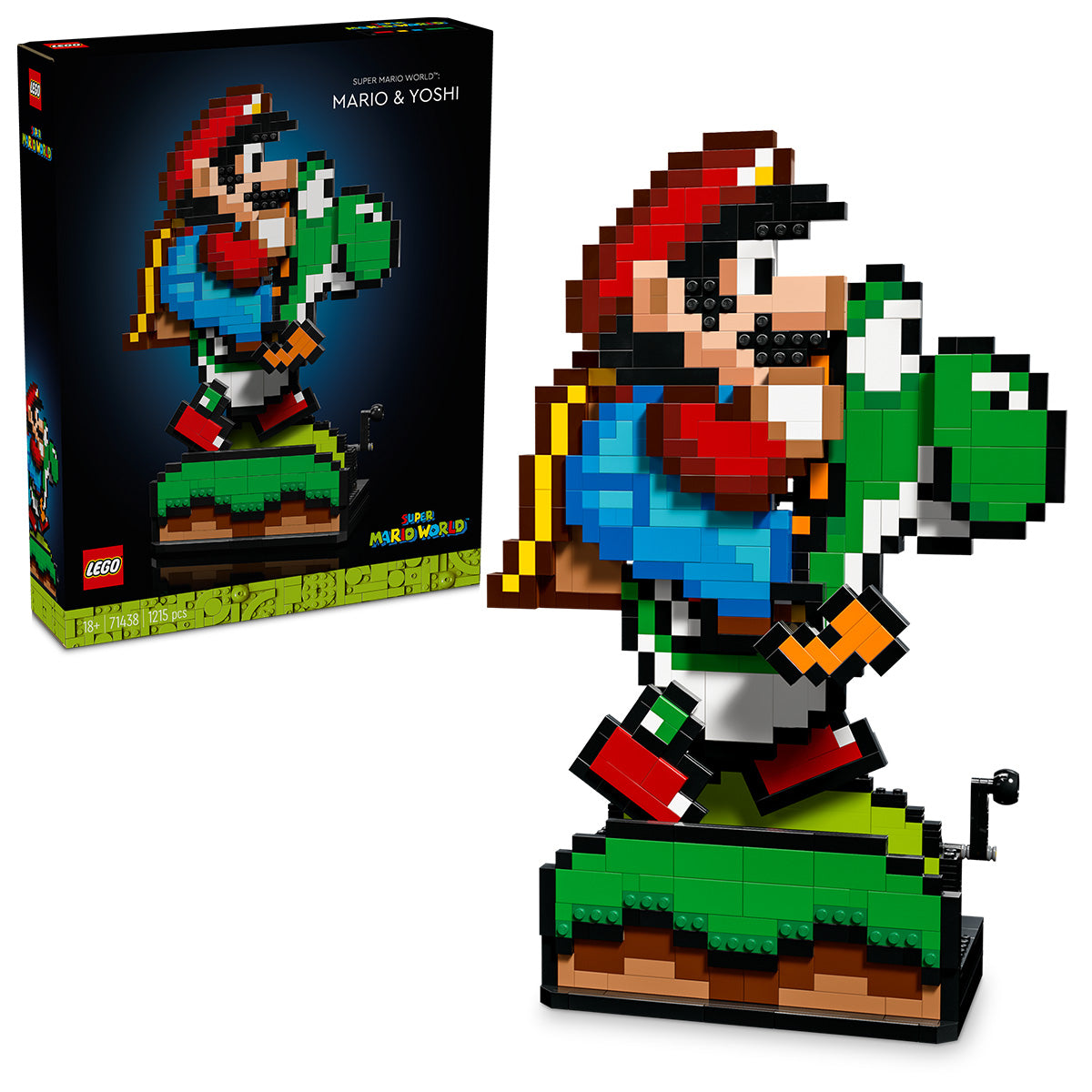 SUPER MARIO WORLD™: MARIO SI YOSHI - LEGO SUPER MARIO (71438)