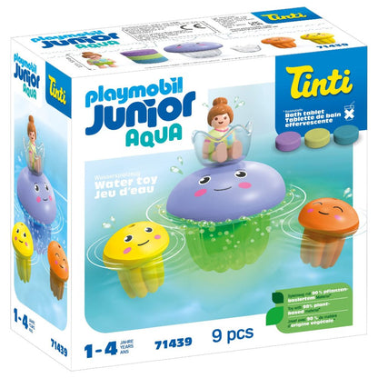 PLAYMOBIL JUNIOR AQUA SI TINTI - FAMILIE DE MEDUZE COLORATE - PLAYMOBIL JUNIOR AQUA & TINTI (PM71439)