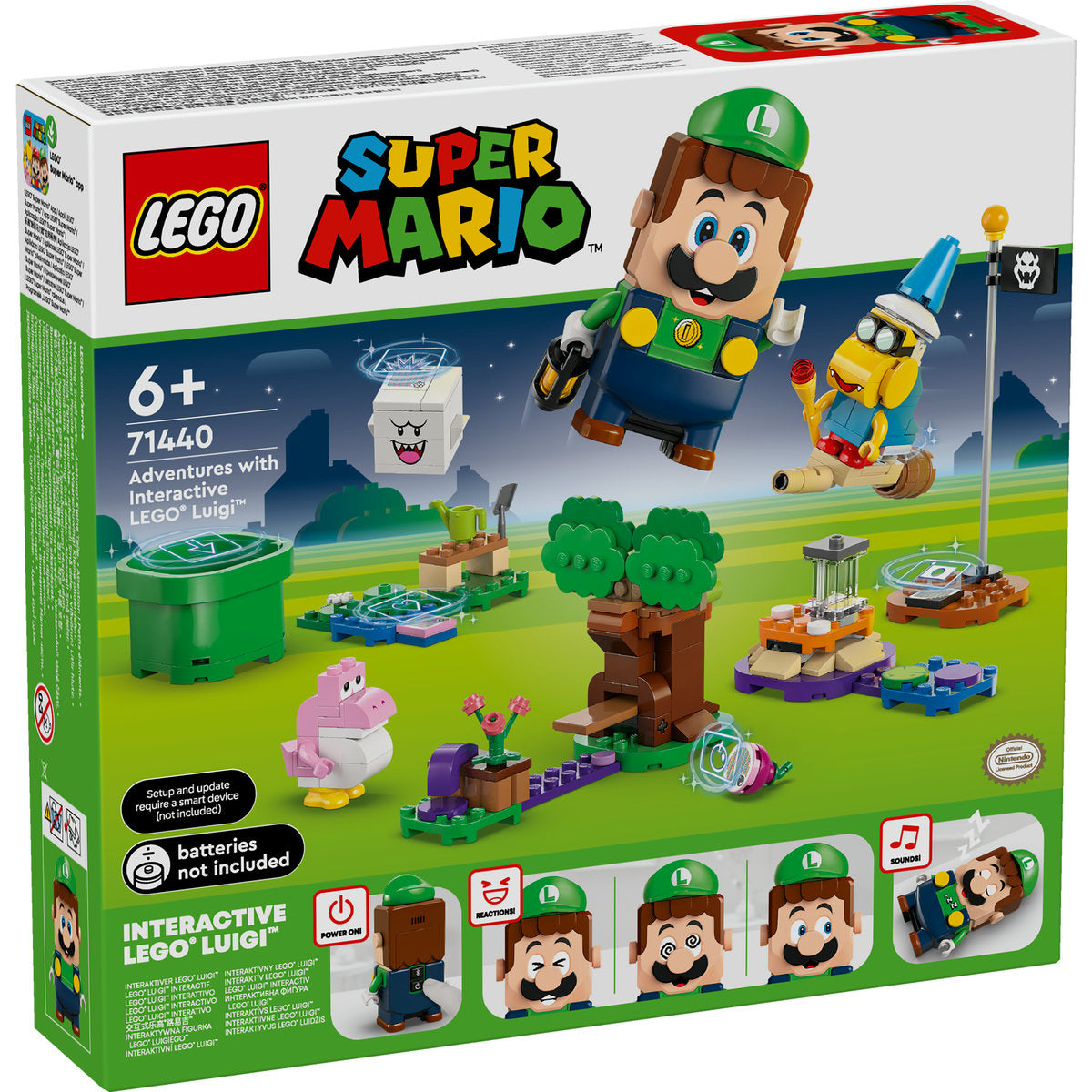 AVENTURI CU LEGO LUIGI™ INTERACTIV - LEGO SUPER MARIO (71440)