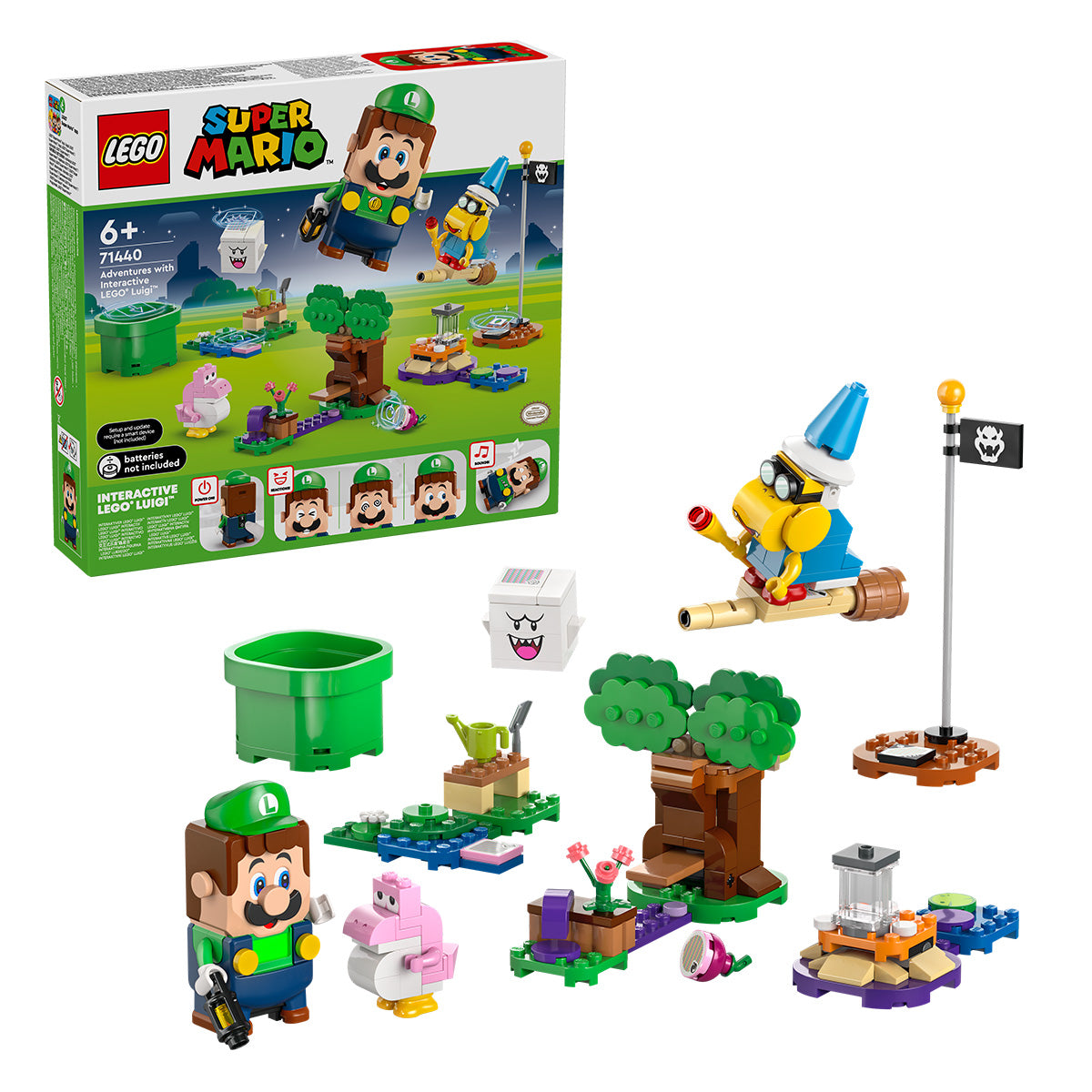 AVENTURI CU LEGO LUIGI™ INTERACTIV - LEGO SUPER MARIO (71440)