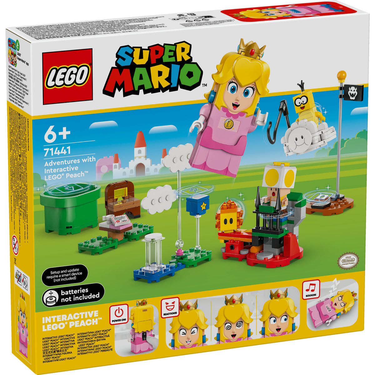 AVENTURI CU LEGO PEACH™ INTERACTIVA - LEGO SUPER MARIO (71441)