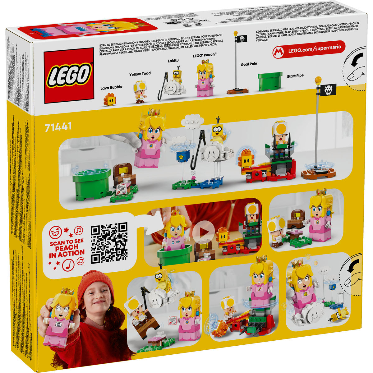 AVENTURI CU LEGO PEACH™ INTERACTIVA - LEGO SUPER MARIO (71441)