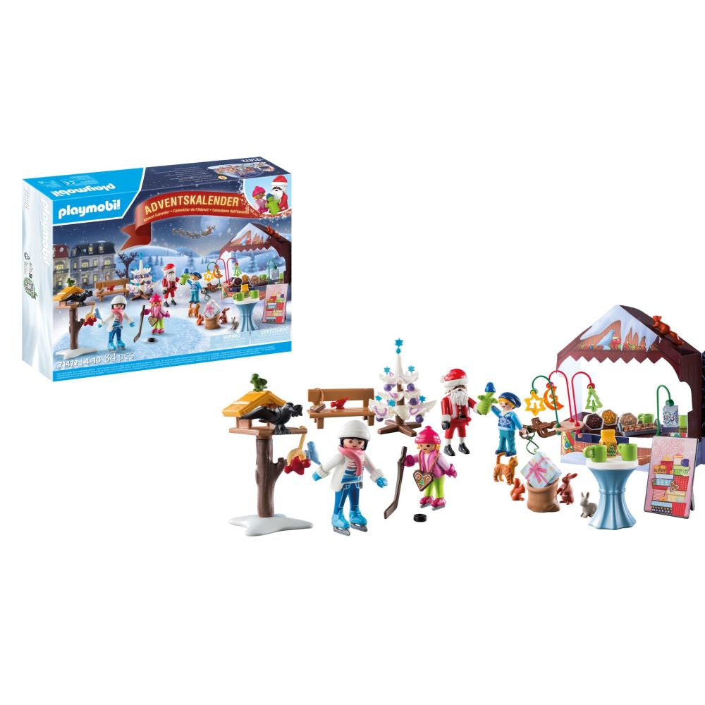 PLAYMOBIL - CALENDAR TARG DE CRACIUN - PLAYMOBIL CHRISTMAS (PM71472)