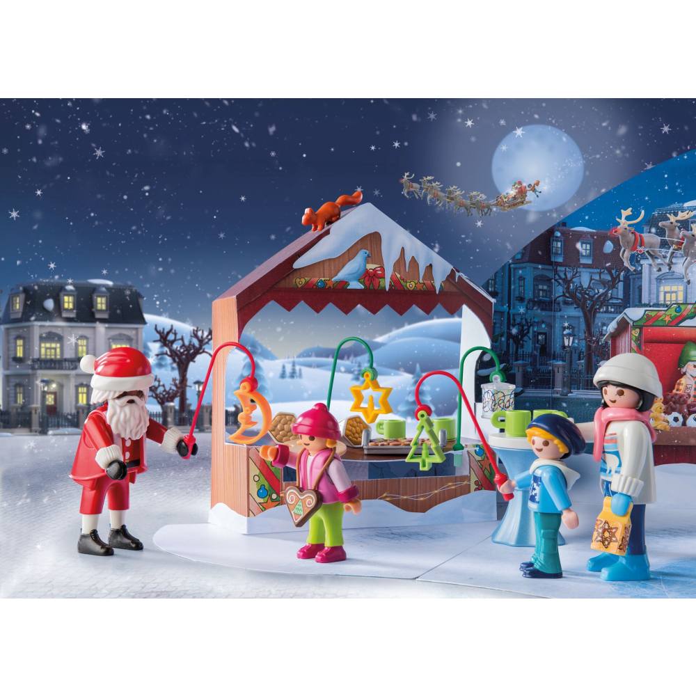 PLAYMOBIL - CALENDAR TARG DE CRACIUN - PLAYMOBIL CHRISTMAS (PM71472)