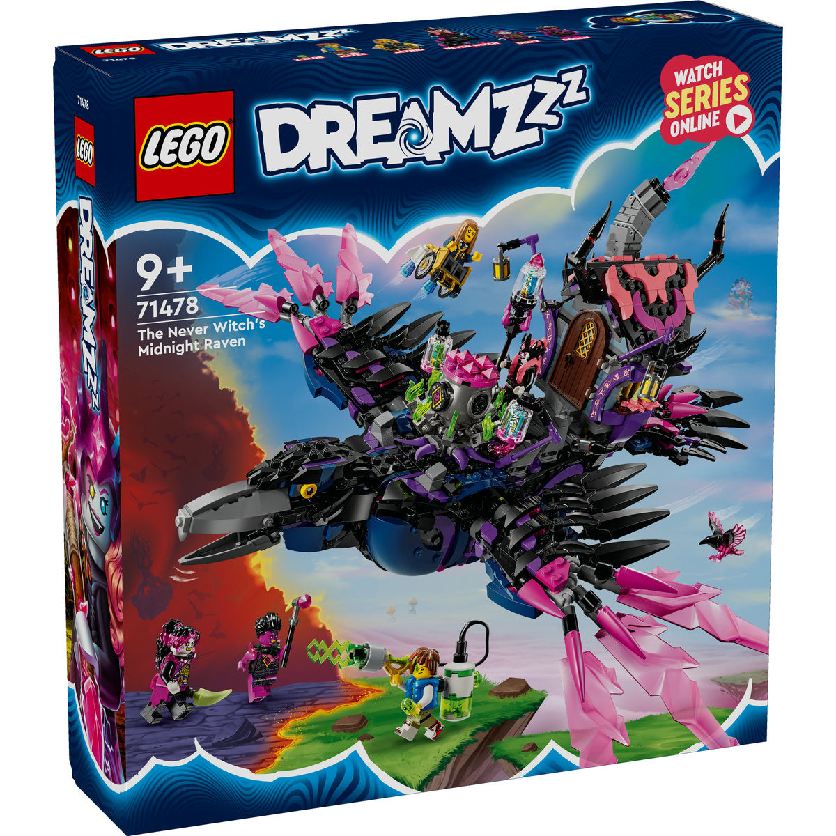 CORBUL DE LA MIEZUL NOPTII AL VRAJITOAREI DIN NEVER - LEGO DREAMZZZ (71478)