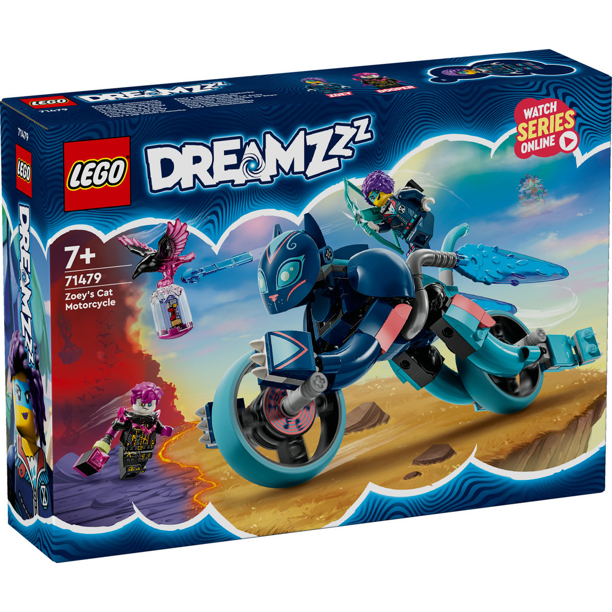 MOTOCICLETA-PISICA A LUI ZOEY - LEGO DREAMZZZ (71479)