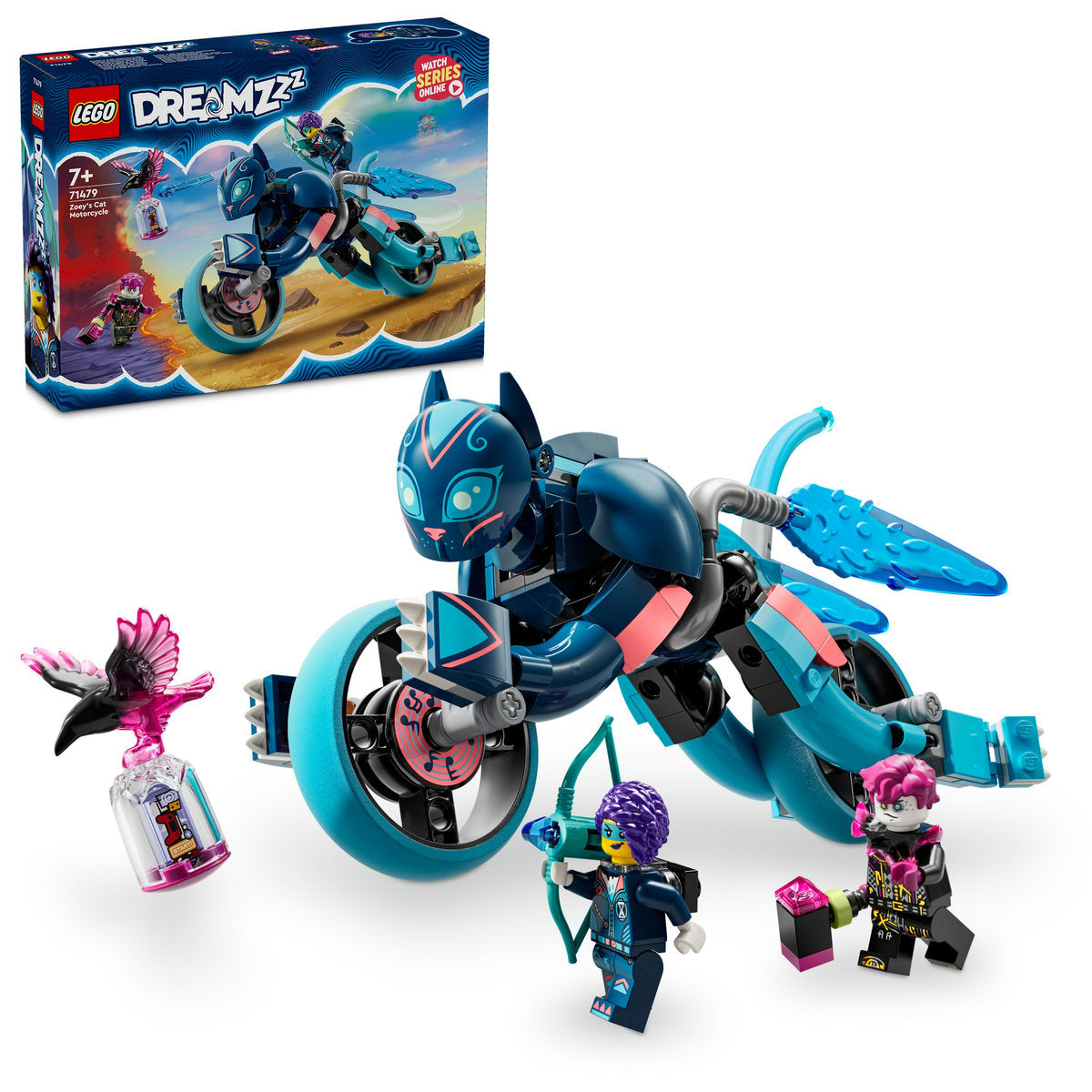 MOTOCICLETA-PISICA A LUI ZOEY - LEGO DREAMZZZ (71479)