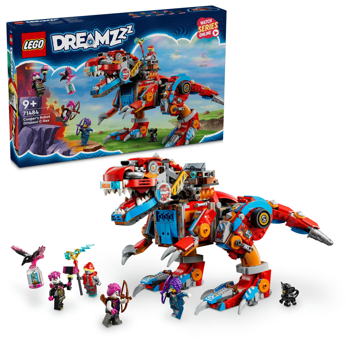 DINOZAURUL ROBOT C-REX AL LUI COOPER - LEGO DREAMZZZ (71484)