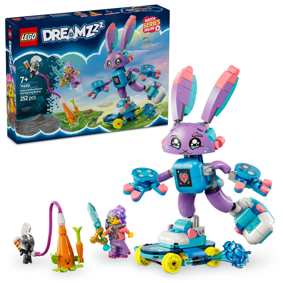 IZZIE SI IEPURASUL DE GAMING BUNCHURRO - LEGO DREAMZZZ (71490)