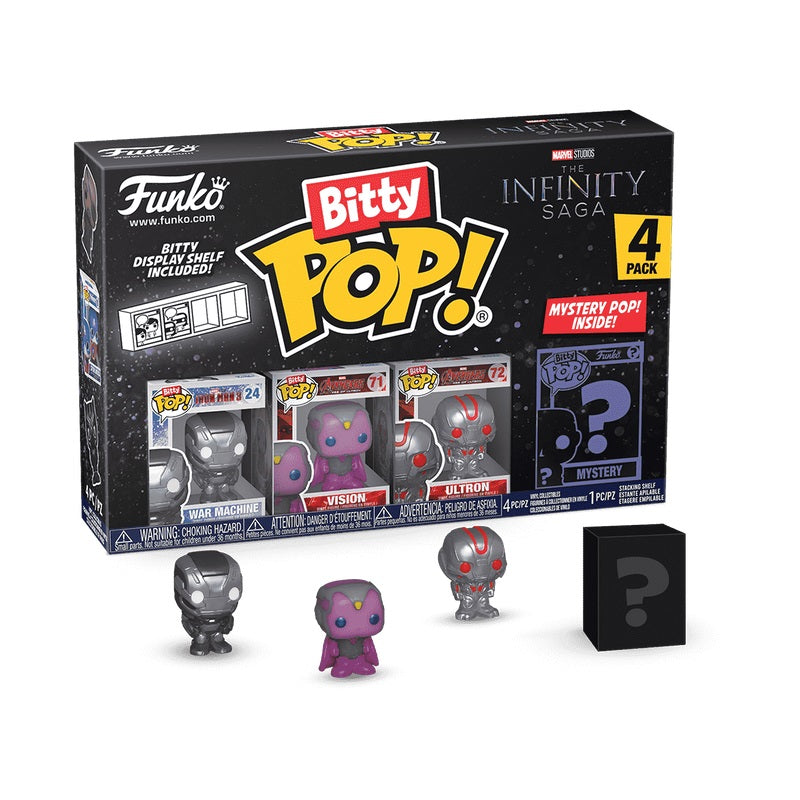 FUNKO BITTY POP: MARVEL- IRON MAN 4PK - FUNKO (71505)