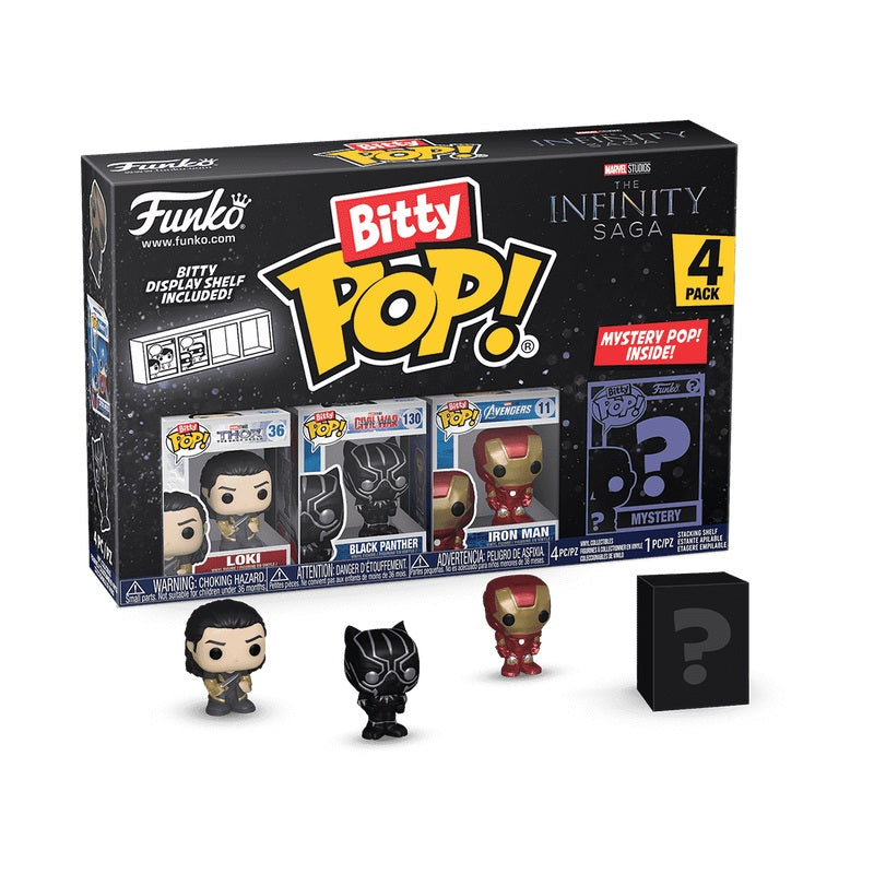 FUNKO BITTY POP: MARVEL- LOKI 4PK - FUNKO (71506)