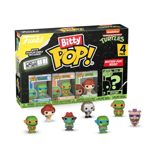 FUNKO BITTY POP: TMNT- LEONARDO 4PK - FUNKO (71507)