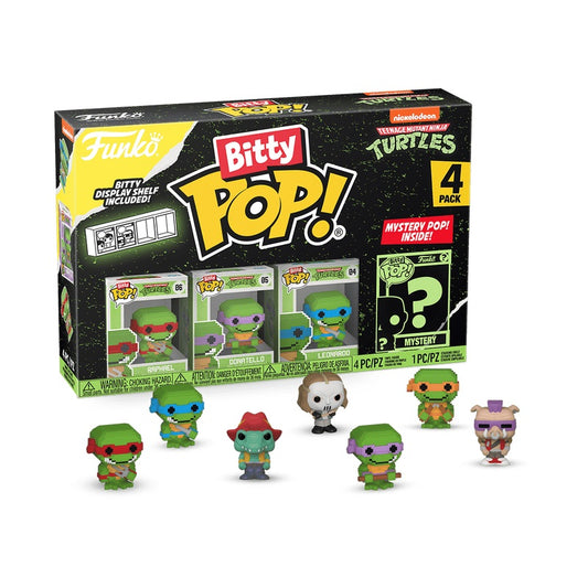 FUNKO BITTY POP: TMNT- 8-BIT 4PK - FUNKO (71510)