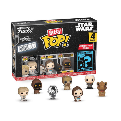 FUNKO BITTY POP: STAR WARS- LUKE 4PK - FUNKO (71511)