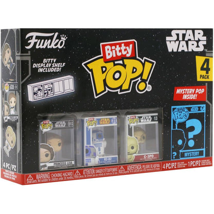 FUNKO BITTY POP: STAR WARS- LEIA 4PK - FUNKO (71512)