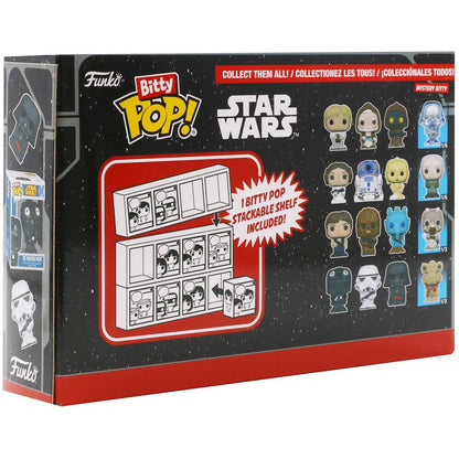 FUNKO BITTY POP: STAR WARS- LEIA 4PK - FUNKO (71512)