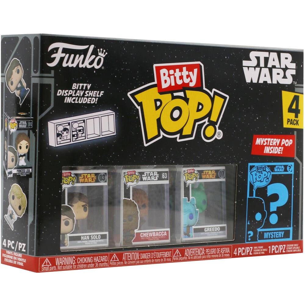 FUNKO BITTY POP: STAR WARS- HAN SOLO 4PK - FUNKO (71513)