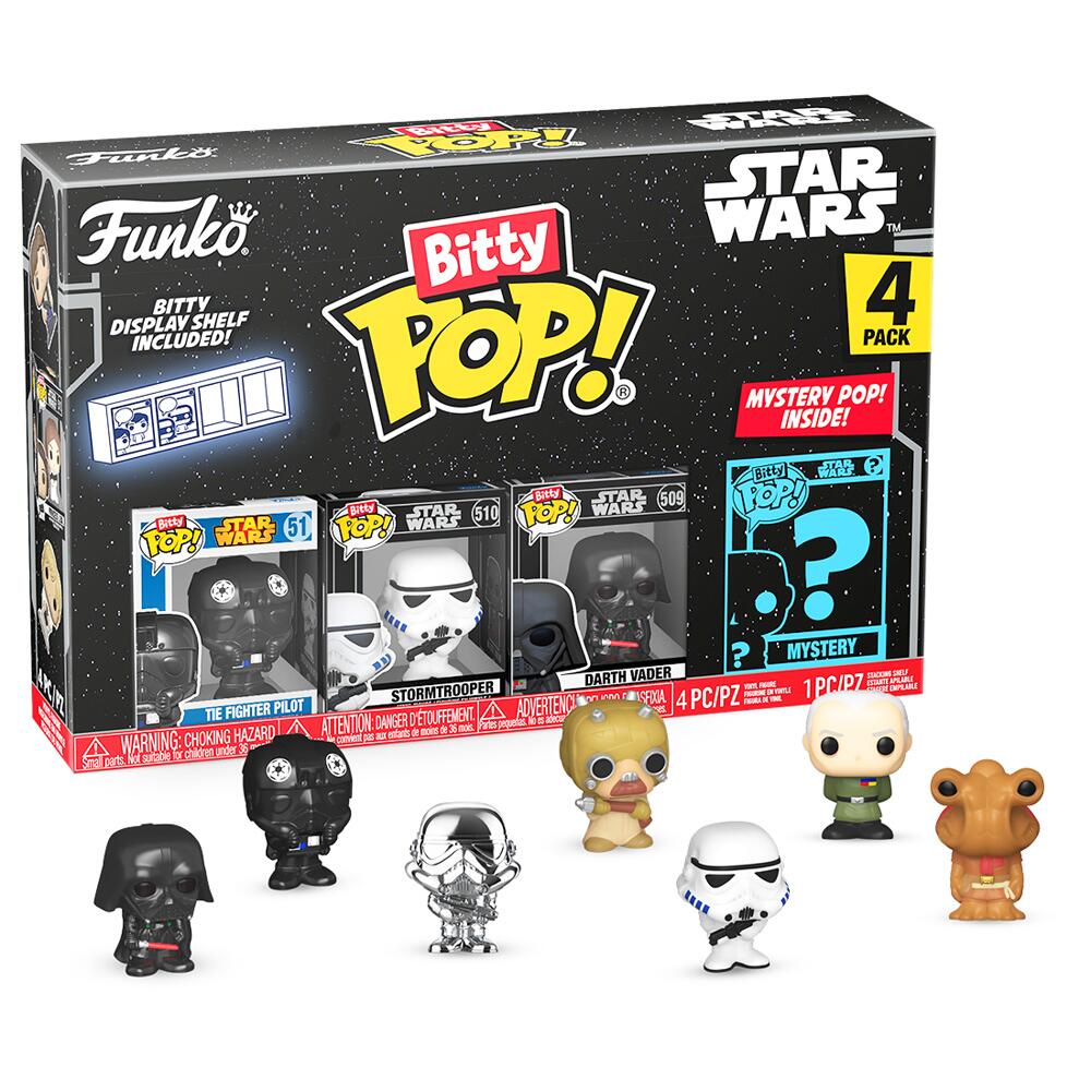 FUNKO BITTY POP: STAR WARS- DARTH VADER 4PK - FUNKO (71514)