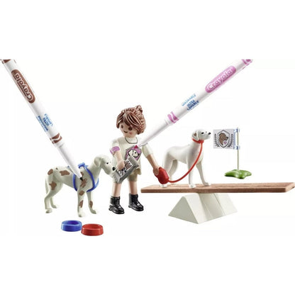 DRESAREA CAINILOR - PLAYMOBIL PM COLOR (PM71517)