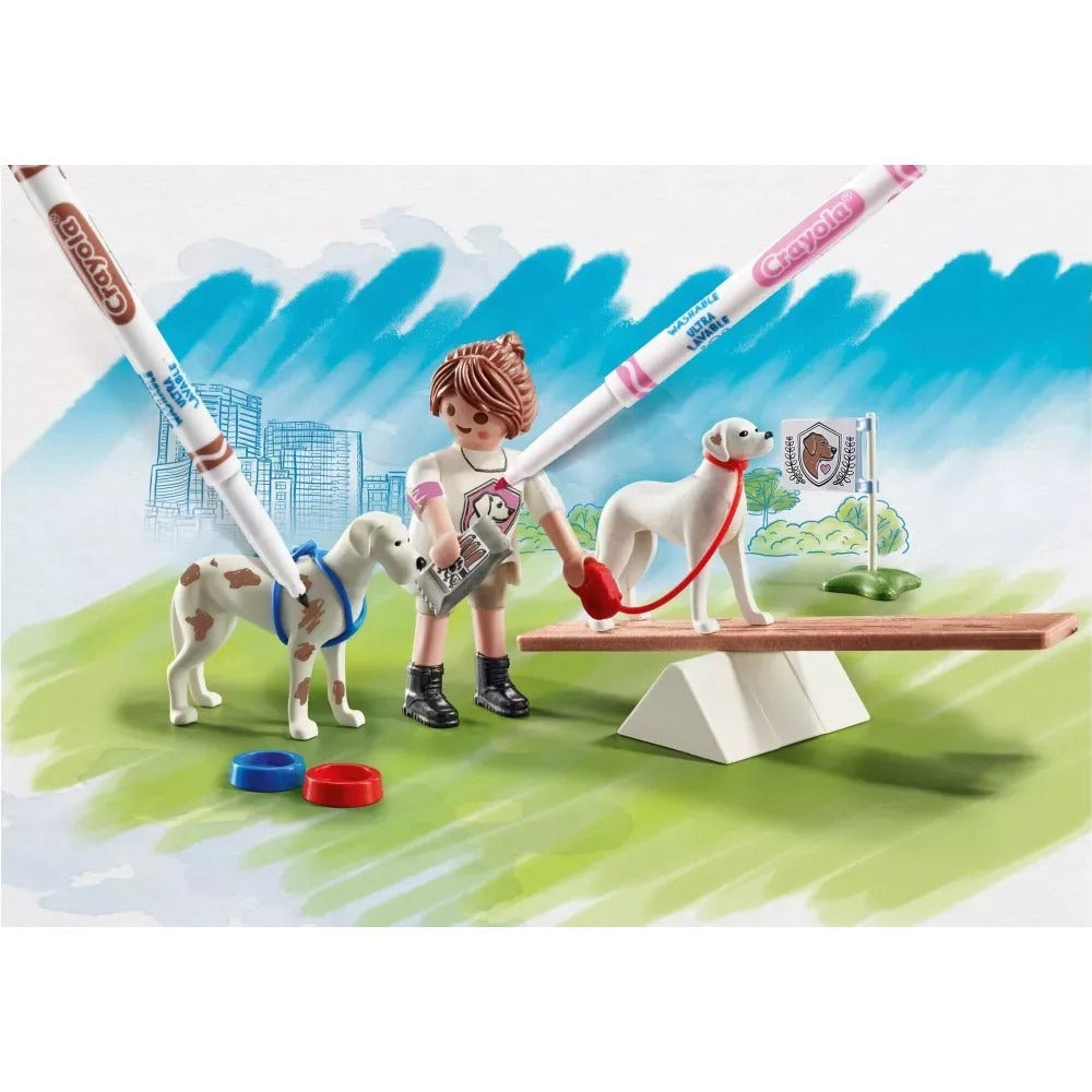 DRESAREA CAINILOR - PLAYMOBIL PM COLOR (PM71517)