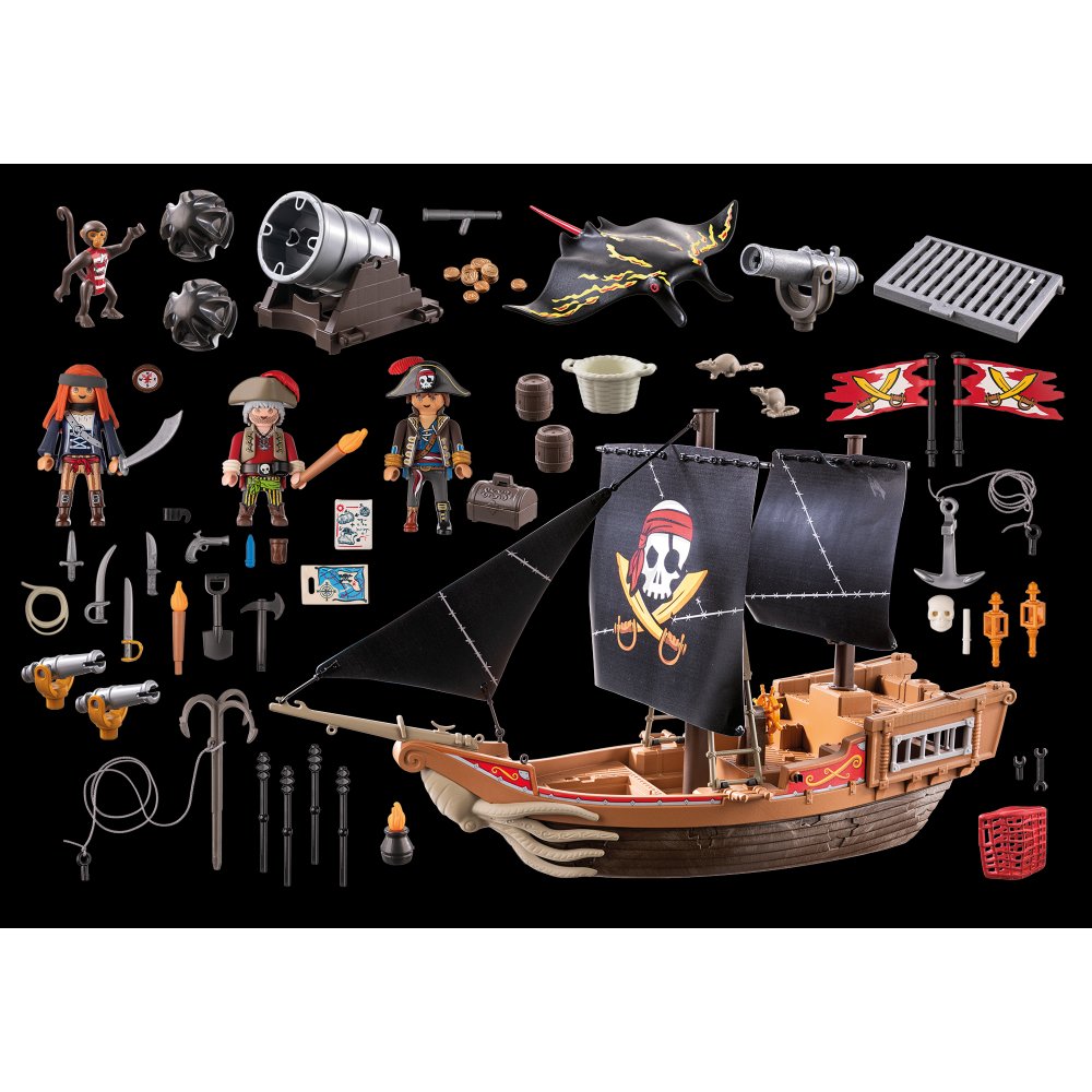 PLAYMOBIL - CORABIA MARE A PIRATILOR - PLAYMOBIL PIRATES (PM71530)