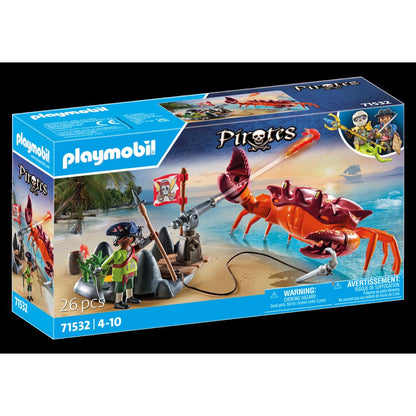 LUPTA IMPOTRIVA CRABULUI URIAS - PLAYMOBIL PIRATES (PM71532)