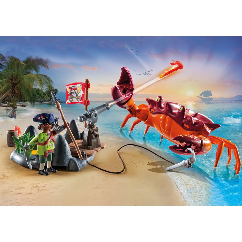 LUPTA IMPOTRIVA CRABULUI URIAS - PLAYMOBIL PIRATES (PM71532)