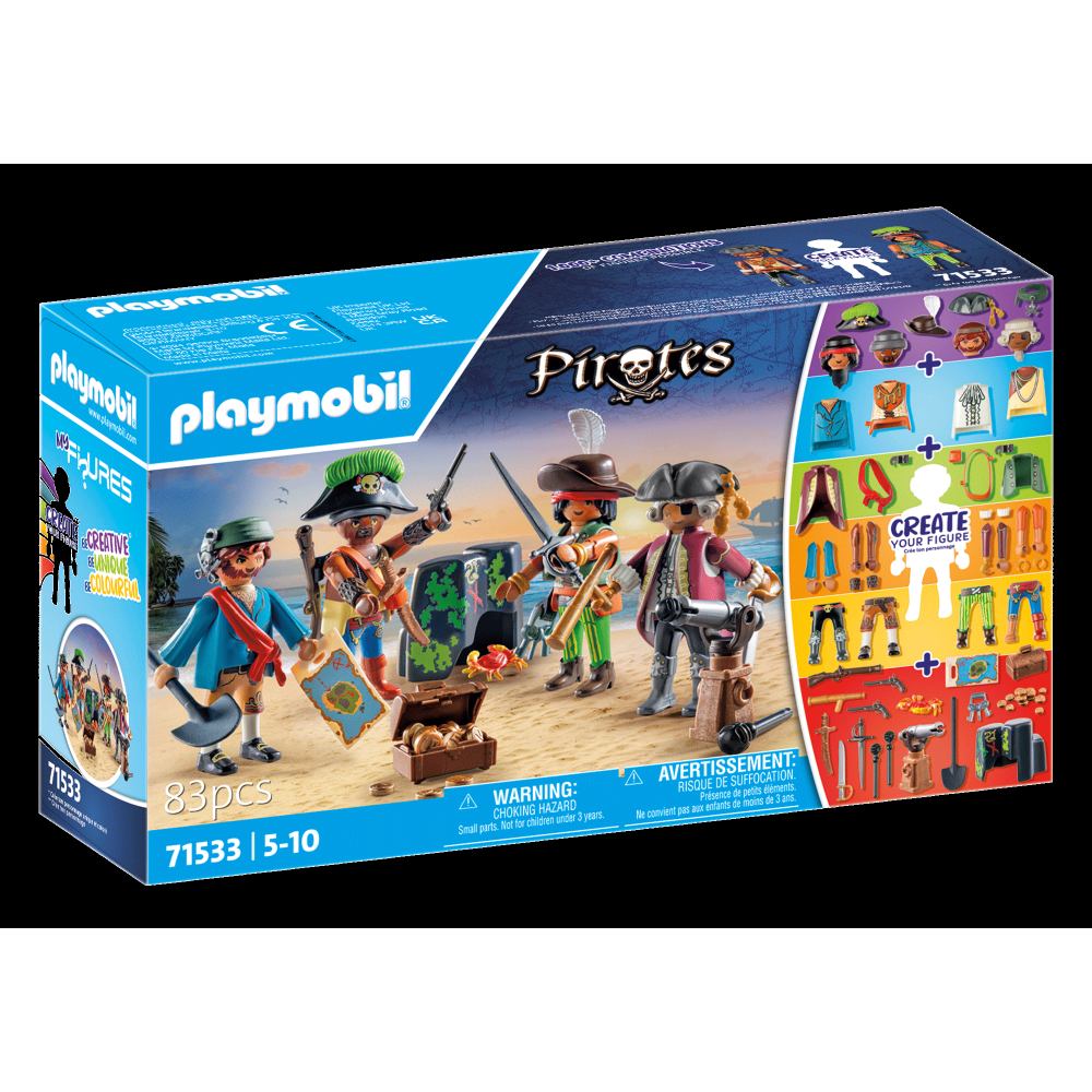 CREEAZA PROPRIA FIGURINA PIRATI - PLAYMOBIL PIRATES (PM71533)